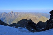 PIZZO REDORTA (3038 m) da Fiumenero (790 m) – Rif. Brunone (2295 m) il 10-11 settembre 2016  - FOTOGALLERY